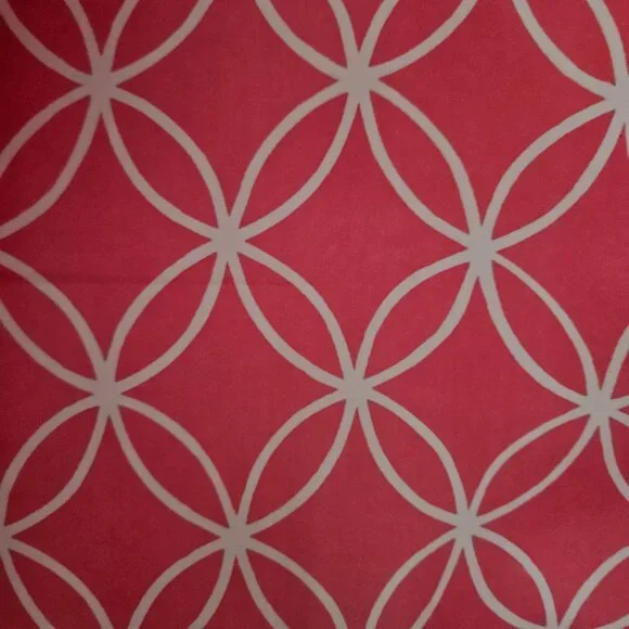 Vintage Red Silk Kimono Jacket: Jacquard Shibori Haori H1526 - Picture 11 of 11